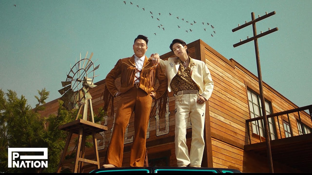 Psy Hits The Wild West In MV For That That Feat BTS SUGA Allkpop