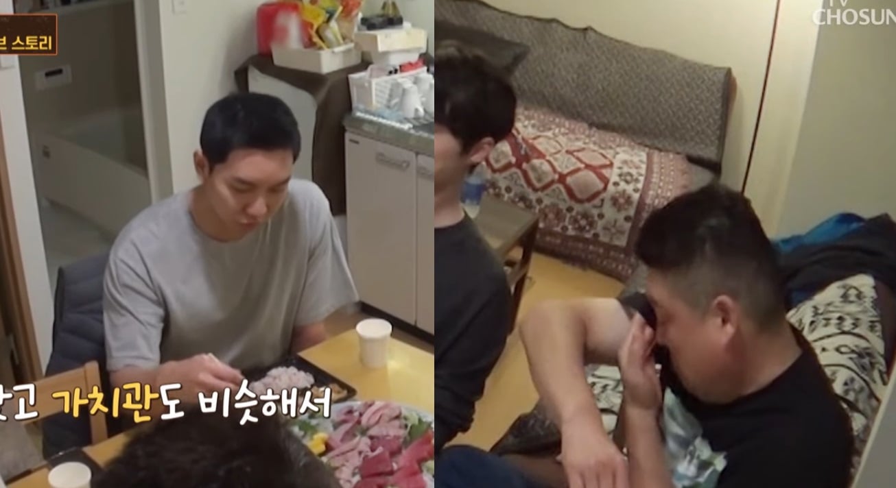 Kang Ho Dong Sheds Tears When Lee Seung Gi Reveals How He Proposed To