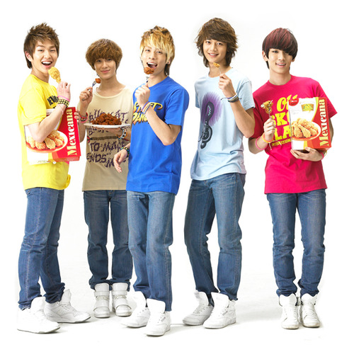 SHINee releases Mexicana Chicken CFs | allkpop