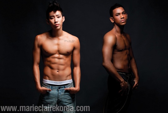 Jay Park shows off his abs for 'Marie Claire' | allkpop