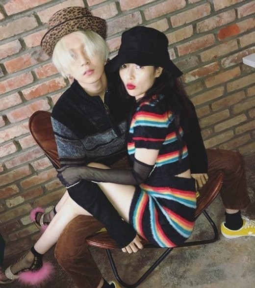 HyunA shares intimate photos with her boyfriend E'Dawn | allkpop