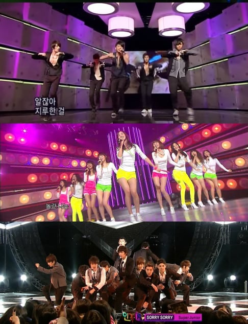 Big Bang, EXO, Girls