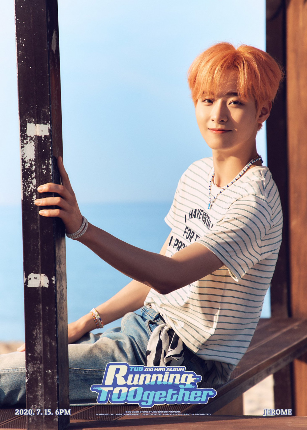 TOO's Jerome rocks orange hair in 'Running TOOgether' comeback images