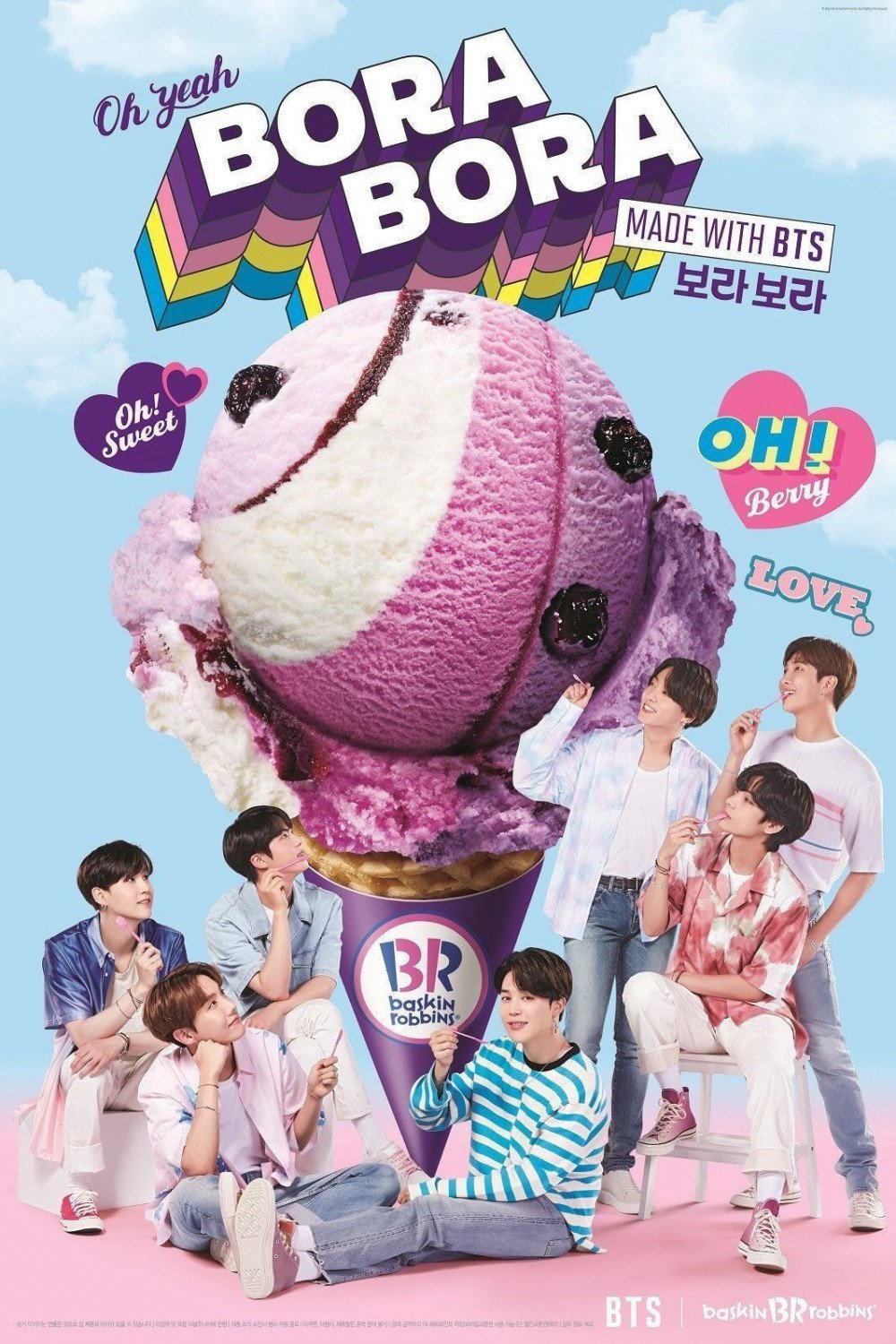 Baskin-Robbins Korea Unveils TVC Featuring BTS as Its New Brand