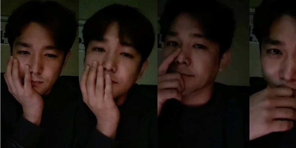 Former Super Junior Member Kangin Spotted Greeting Fans Briefly In An Instagram Live Allkpop