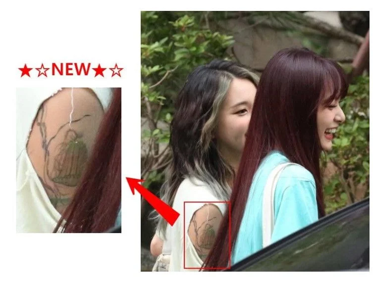 Aggregate More Than 55 Chaeyoung Back Tattoo Super Hot In Cdgdbentre