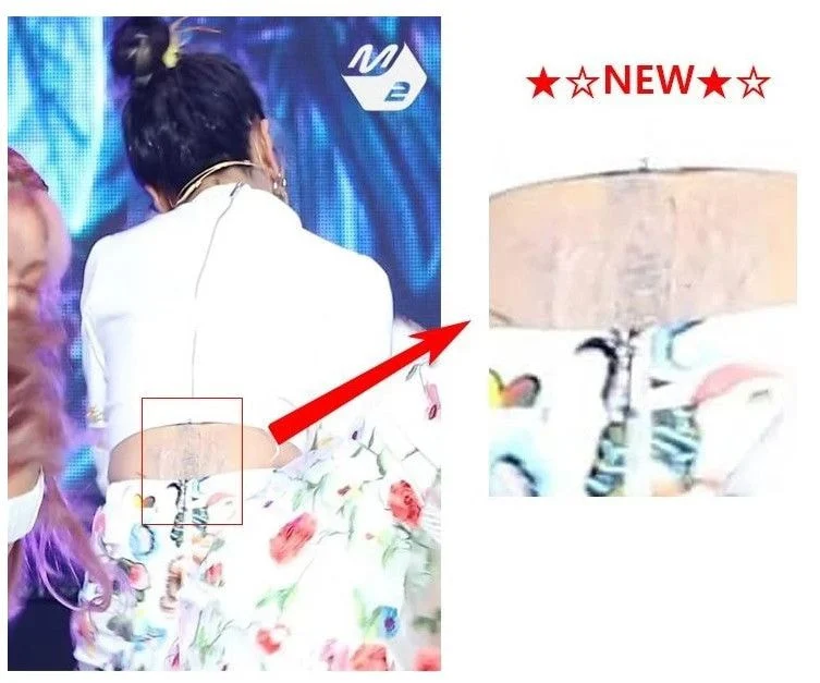 CHAEYOUNGs back tattoo  Slide 2 chaeyo0 CHAEYOUNG  chaeyoungtwice chaeyoungedit  𝗳𝗼𝗹𝗹𝗼𝘄  Instagram