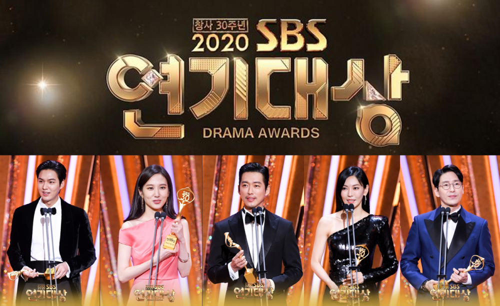 The list of winners at the '2020 SBS Drama Awards' allkpop