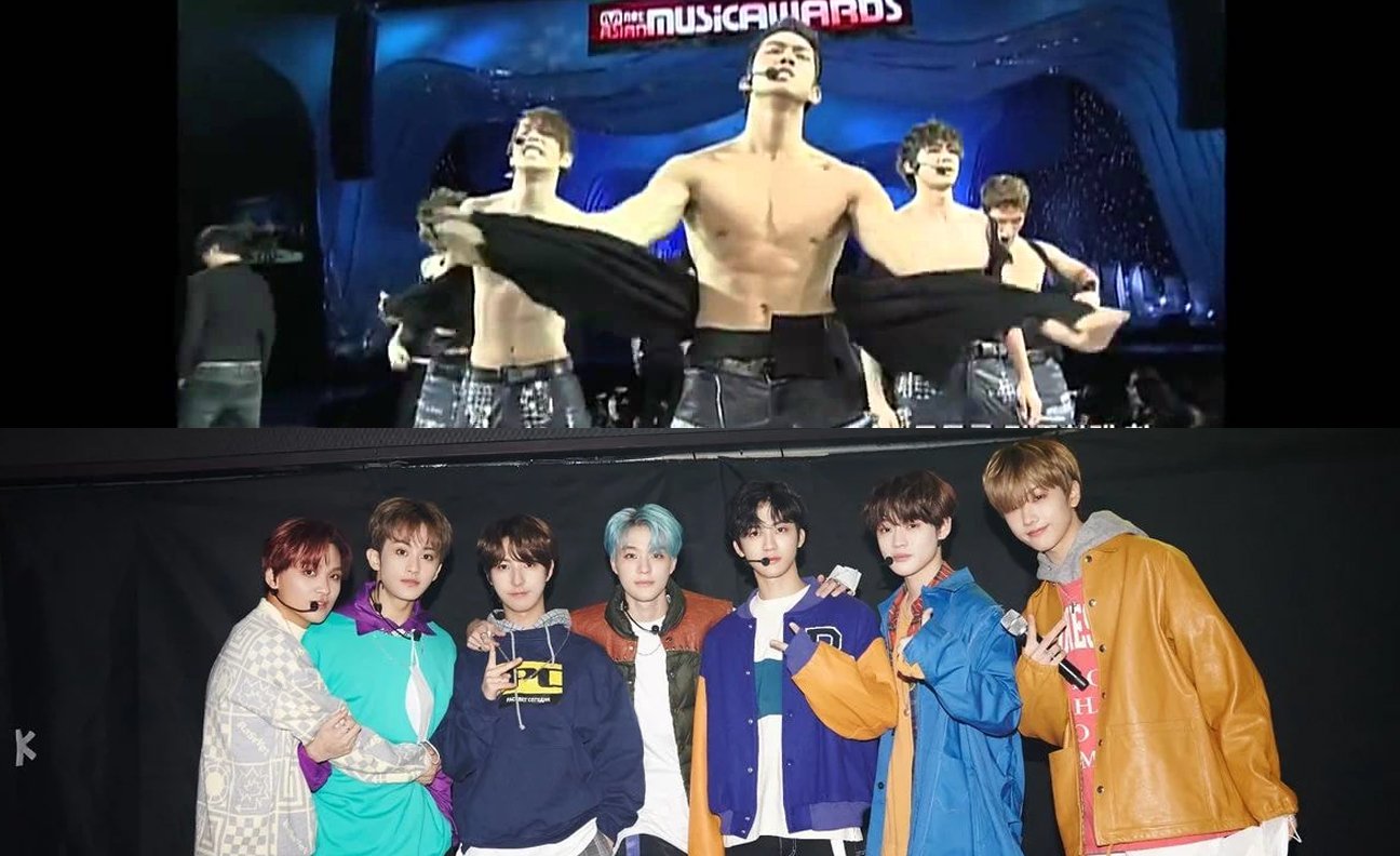 They Were Younger Than Nct Netizens Become Shocked As They Realize That 2pm Members Were Younger Than Nct Dream When They Did The Beastly Masculine Concept Allkpop