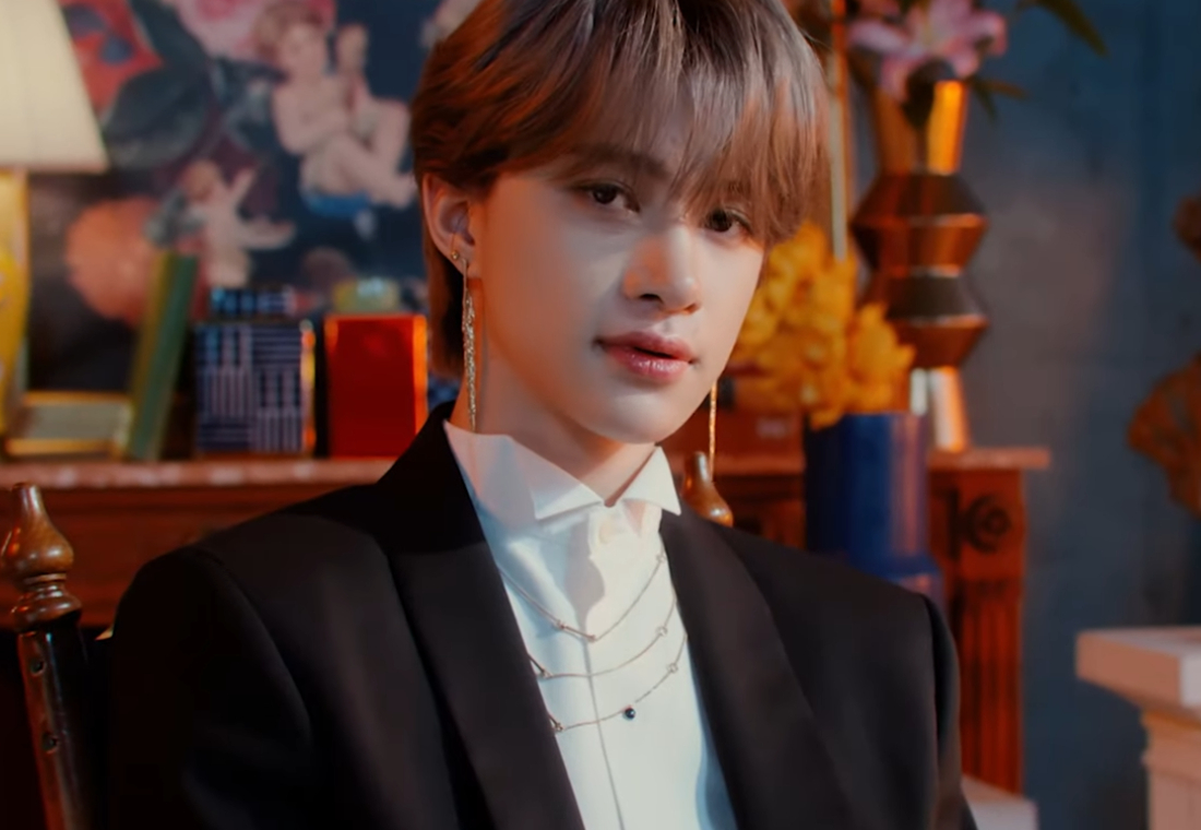 DRIPPIN's Alex poses elegantly for 'A Better Tomorrow' concept trailer