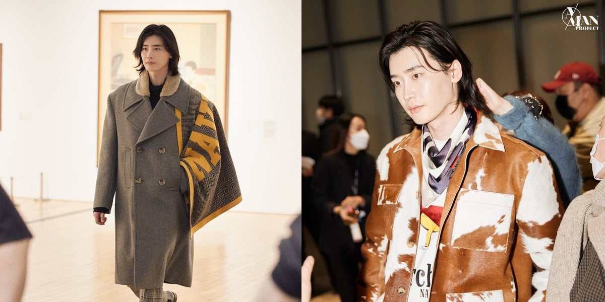 Lee Jong Suk stuns as he makes a surprise appearance on the runway at