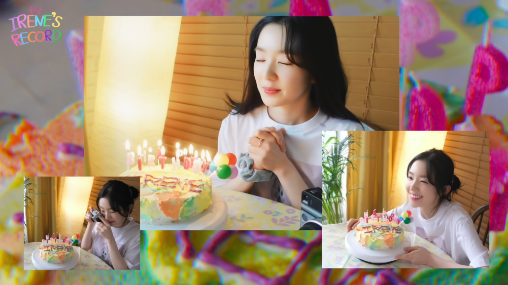 Red Velvet's Irene uploads a video, updating her fans and celebrating