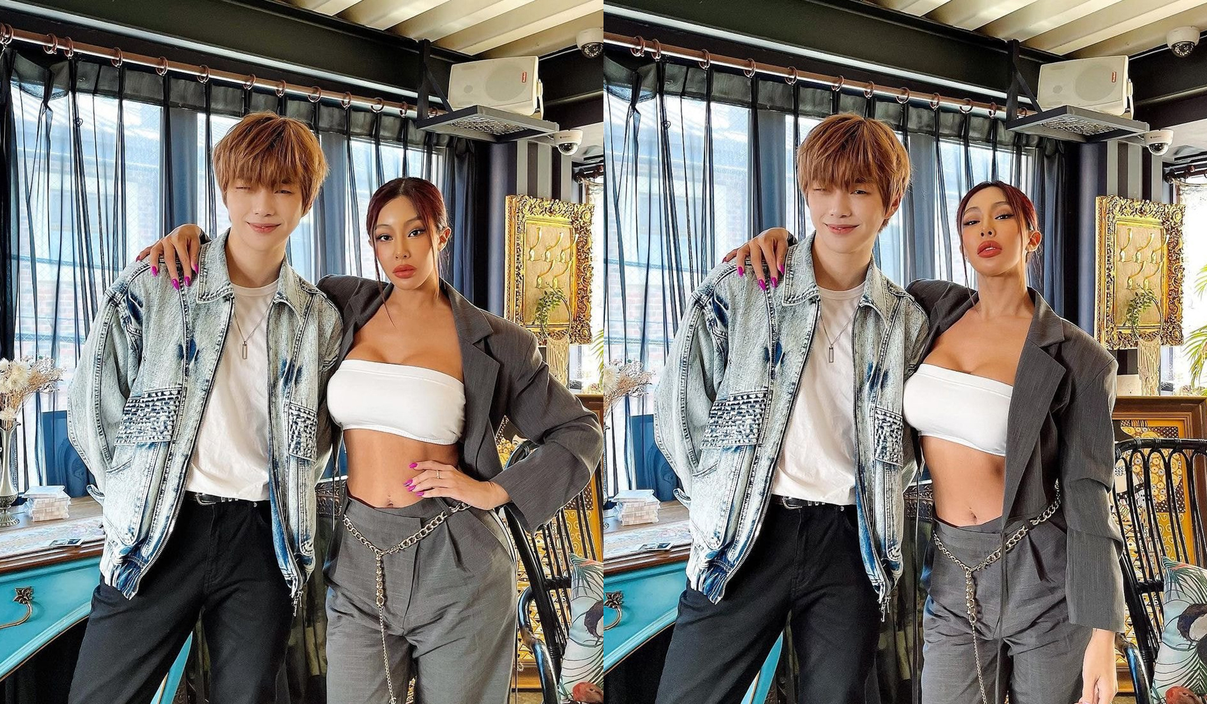 They Look Good Together Jessi And Kang Daniel S Photos For Showterview Are Receiving A Lot Of Love Allkpop