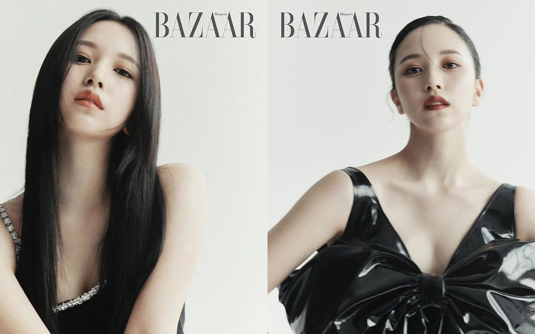 Netizens And Twice Fans Alike Are Mesmerized By Mina S Alluring And Captivating Beauty In Harper S Bazaar Allkpop