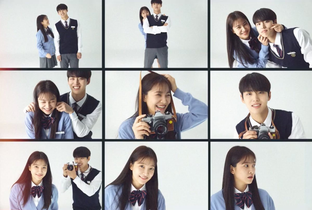 Red Velvet's Yeri & Pentagon's Hongseok make a sweet high school couple