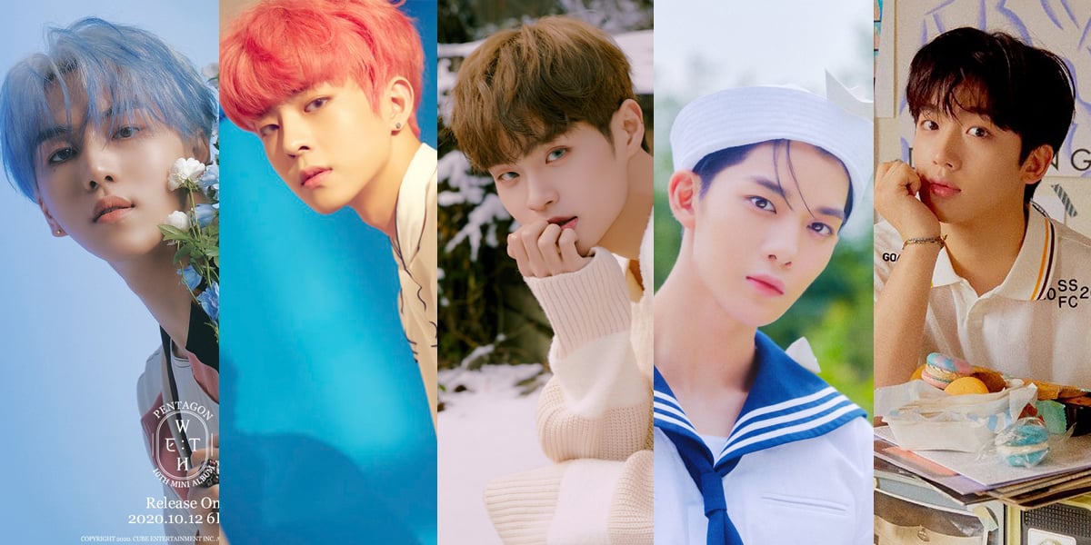 Pentagon's Kino, VICTON's Subin, Lee Dae Hwi, Bae Jin Young, & WEi's ...