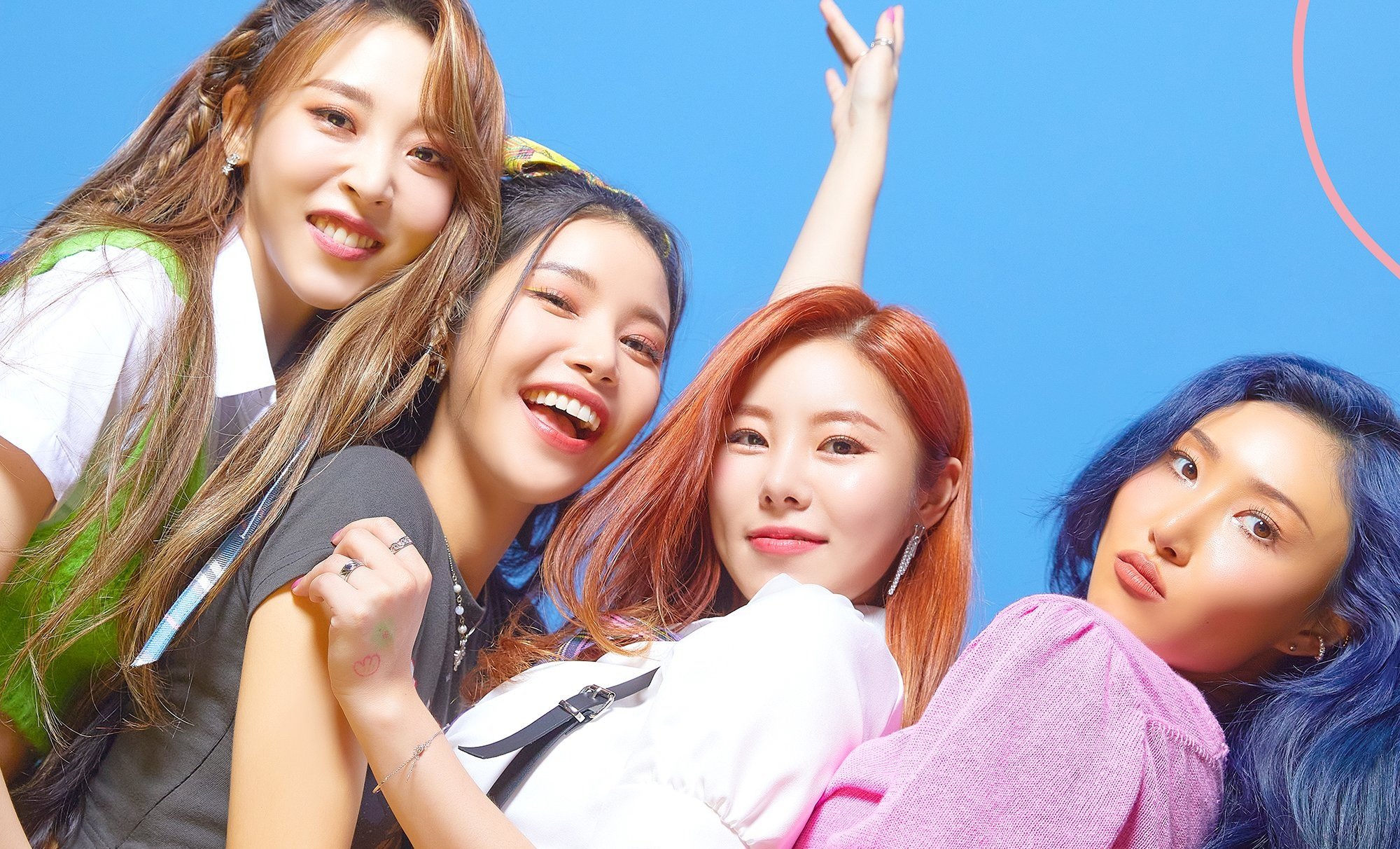 MAMAMOO members radiate energy in new concept photo for 'I SAY MAMAMOO ...