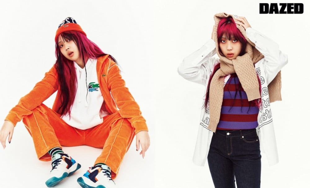 Rapper Lee Young Ji Perfectly Pulls Off Hip And Colorful Stylings In Dazed Korea Pictorial 8662