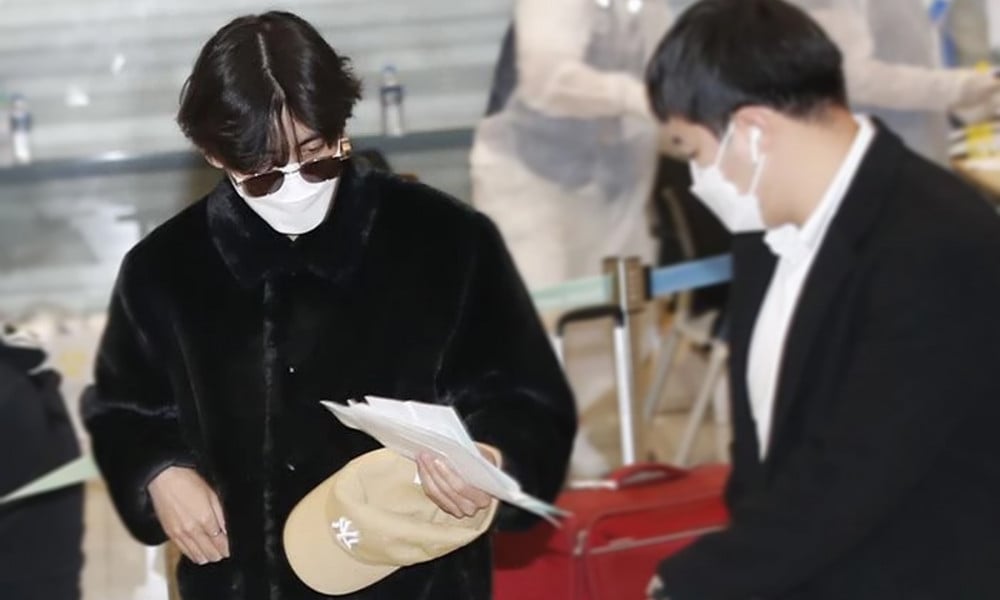 BTS's V And J-Hope Return To Korea In Style And Make Incheon Airport Their  Own Personal Runway - Koreaboo