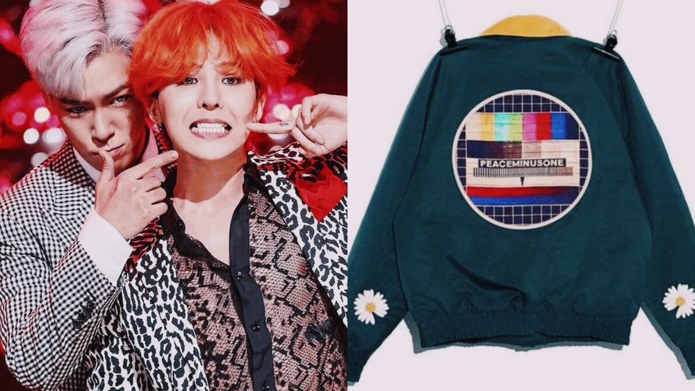 G-Dragon releases a new Peaceminusone Jacket inspired by T.O.P