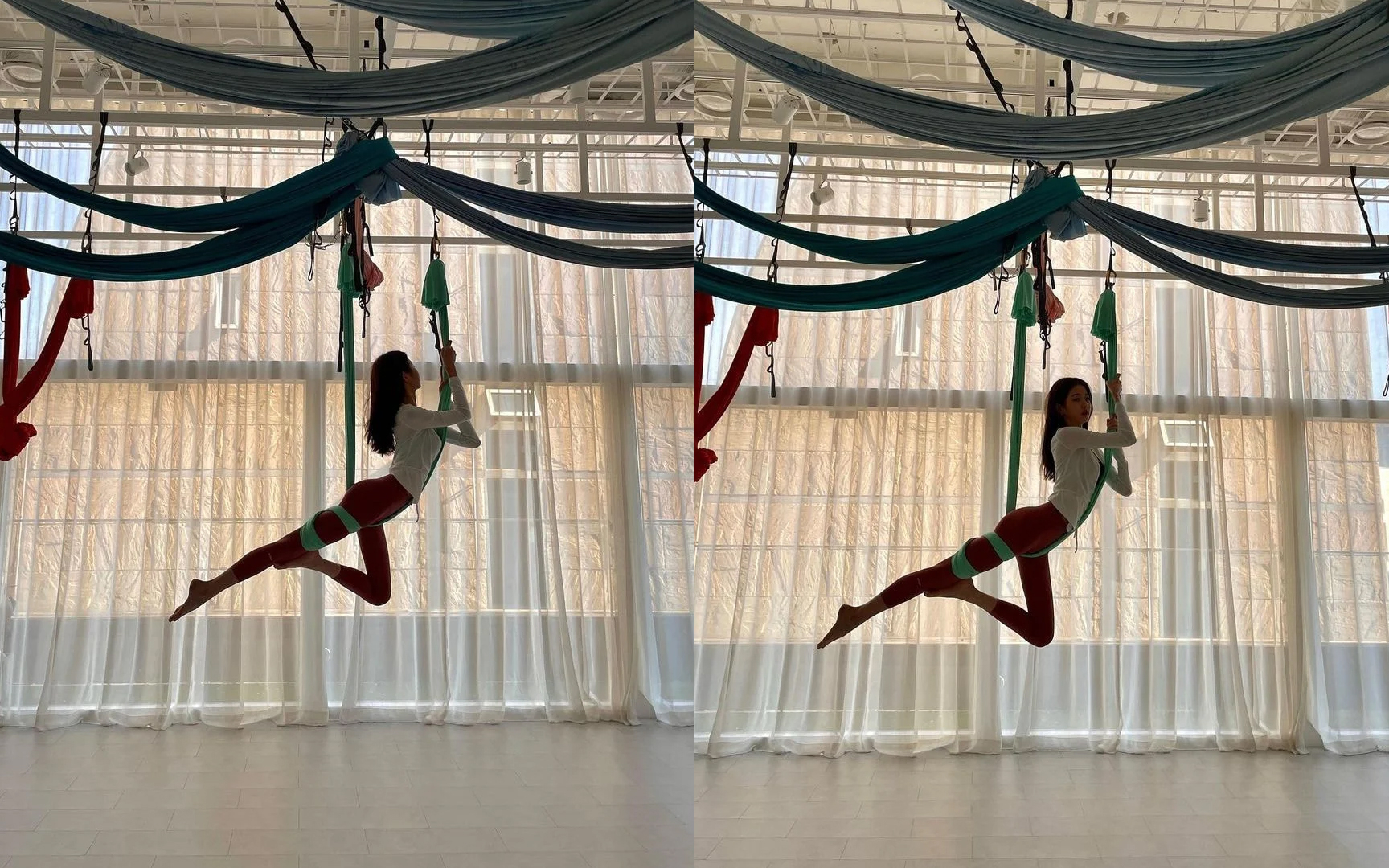 IVE's Jang Won Young shows off her stunning air yoga skills on social