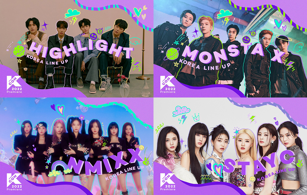 KCON 2022 Premiere' announces its performing lineup for Seoul