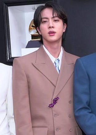 Here's Why BTS' Jin Is Wearing a Cast on His Hand at Grammys 2022: Photo  4738728, 2022 Grammys, BTS, Grammys, Jin Photos