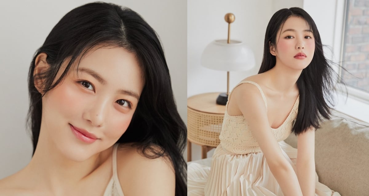 Actress Shin Ye Eun shows off her rosy cheeks in Singles