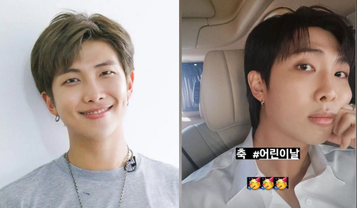 BTS's RM shares a handsome selfie in celebration of South Korea's ...