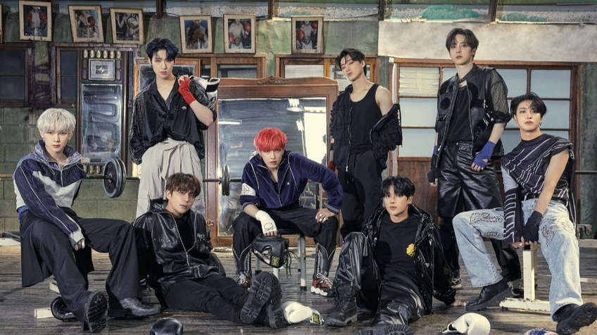 ATEEZ's latest Japanese track 'Rocky (Boxers Ver.)' ranks high on Line ...