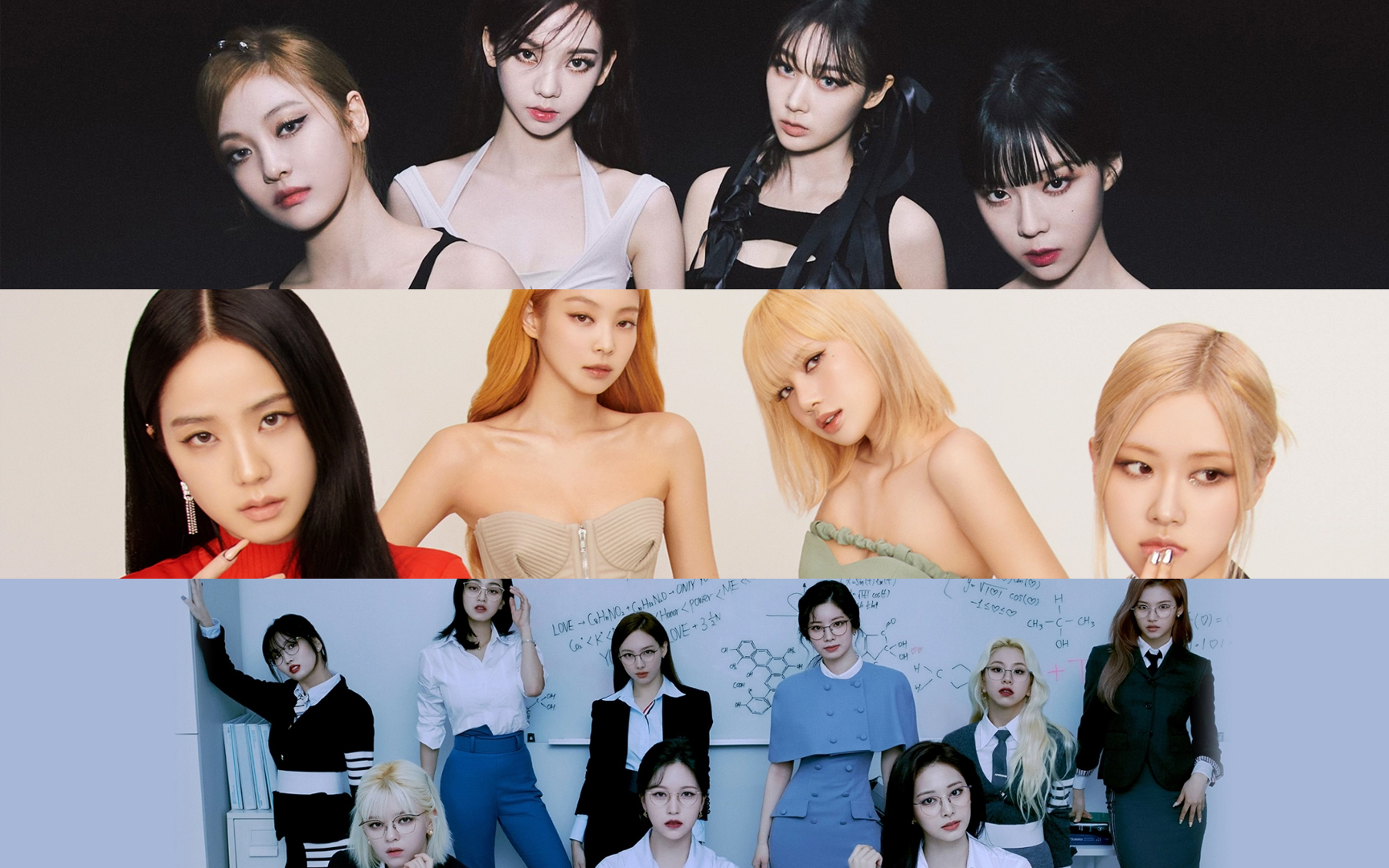 The most-watched female idol group YouTube channels in South Korea ...