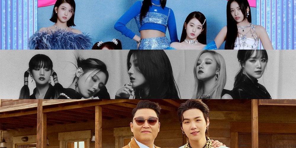 IVE, (G)I-DLE, and Psy ft. Suga top Instiz chart for the first week of ...