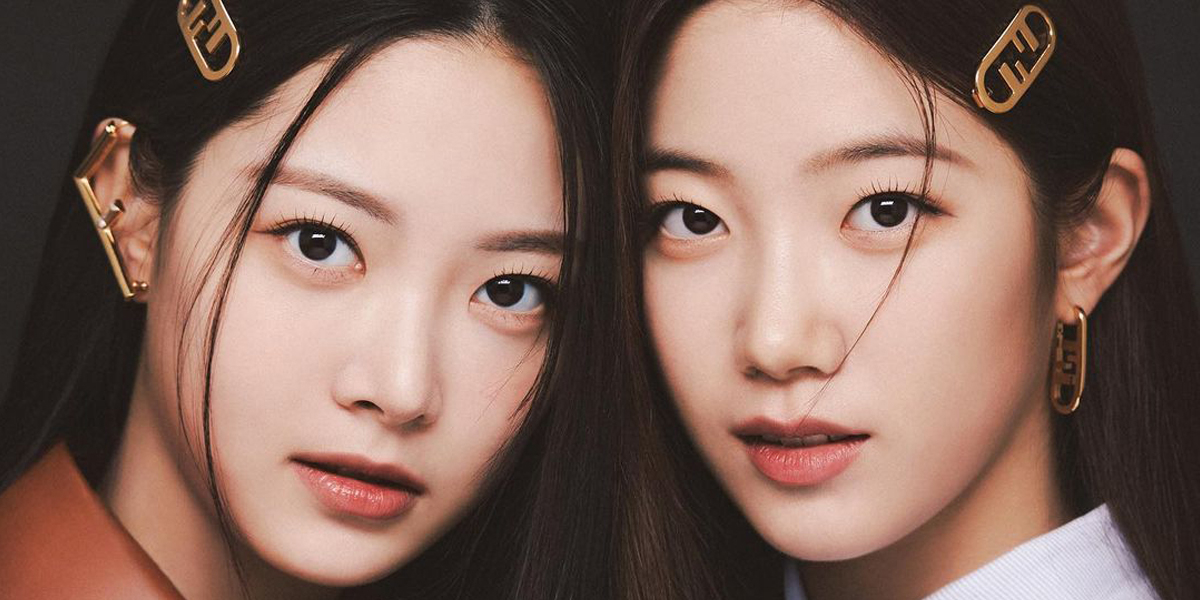 LE SSERAFIM's Kazuha & Hong Eunchae pose for the cover of 'Cosmopolitan