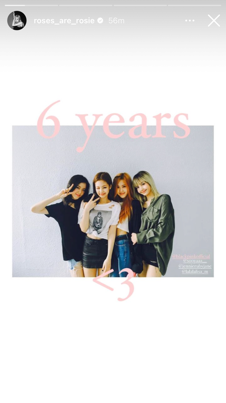 Blackpink celebrates sixth anniversary, Lisa says 'can't live