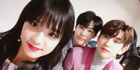 Jisoo, Jinyoung, Doyoung