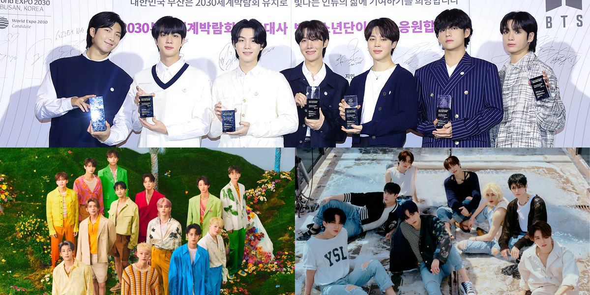 BTS, Seventeen, & Stray Kids top K-Pop boy group brand value 