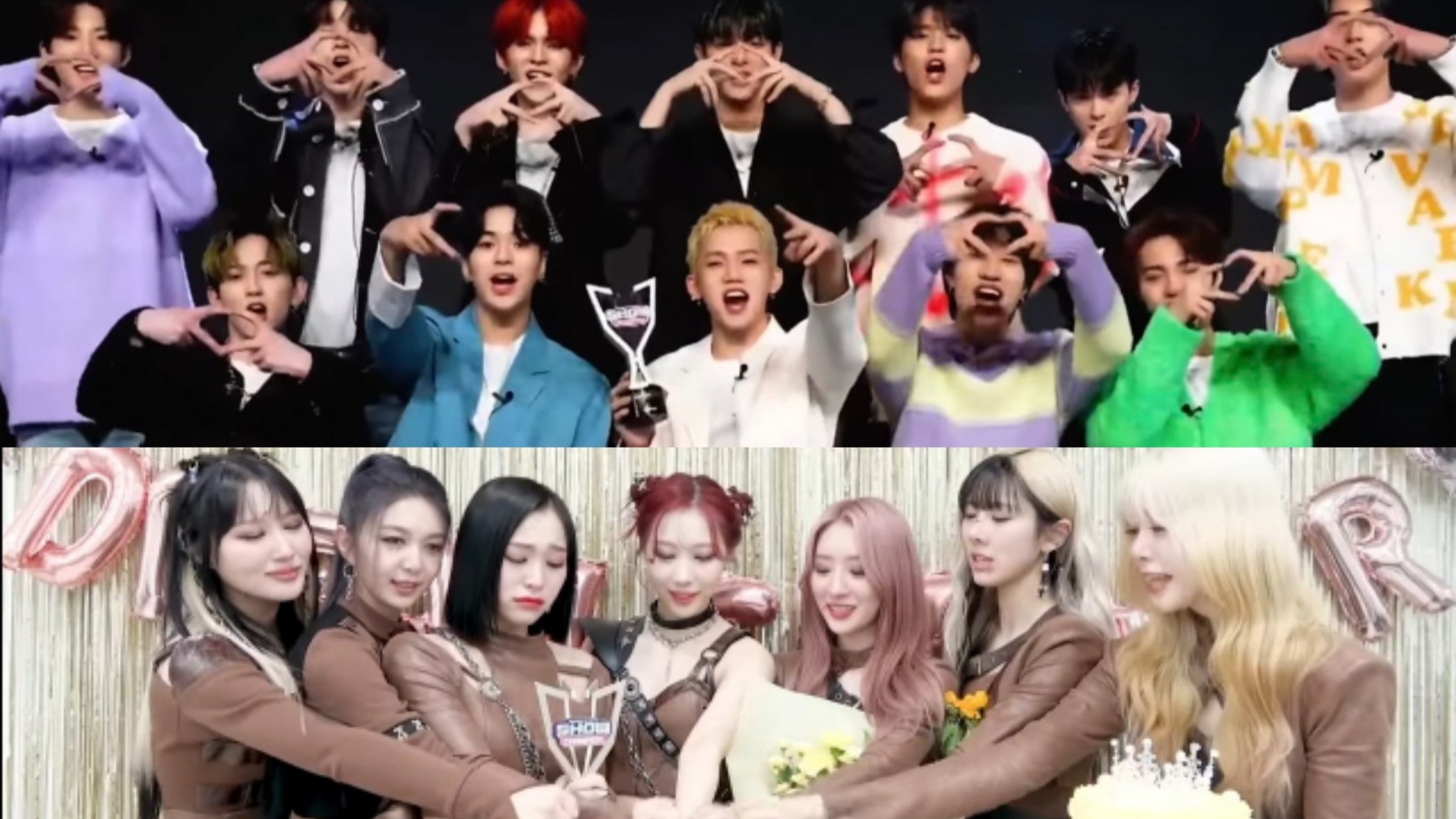 <b>K</b>-<b>pop</b> groups that achieved their first music show win in 2022.