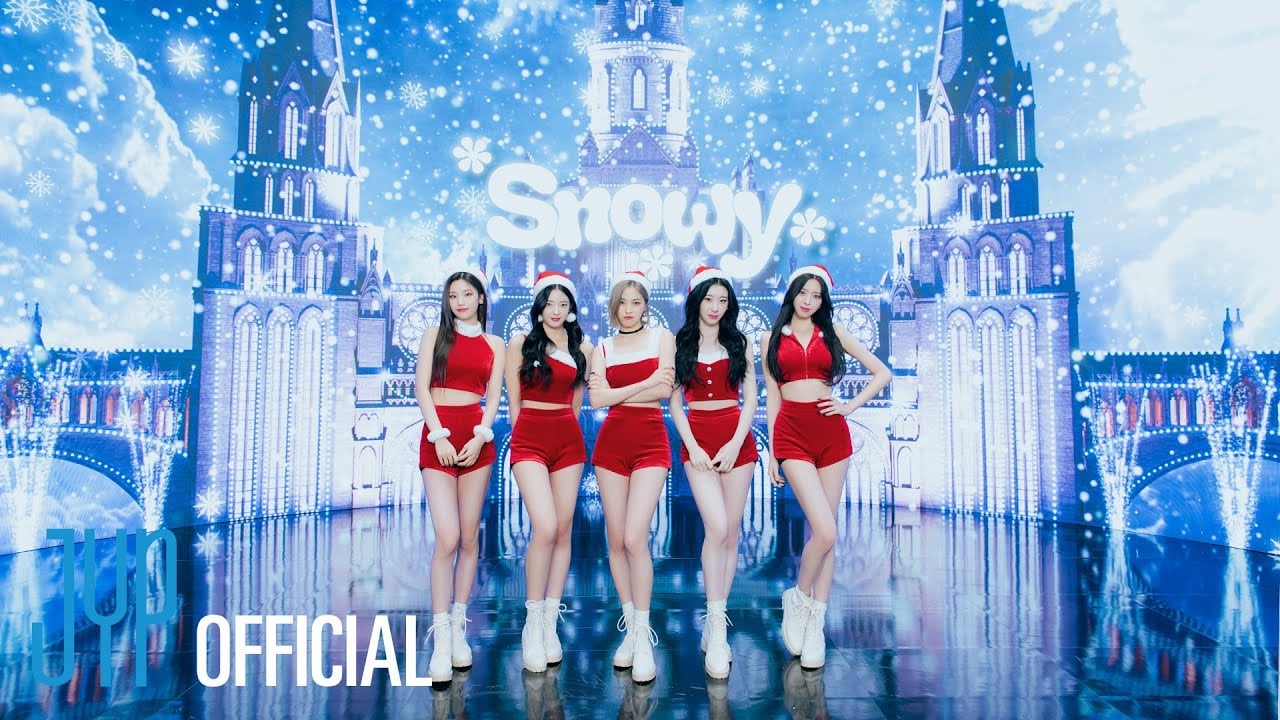 ITZY drop live Christmas performance MV for 'Snowy' | allkpop