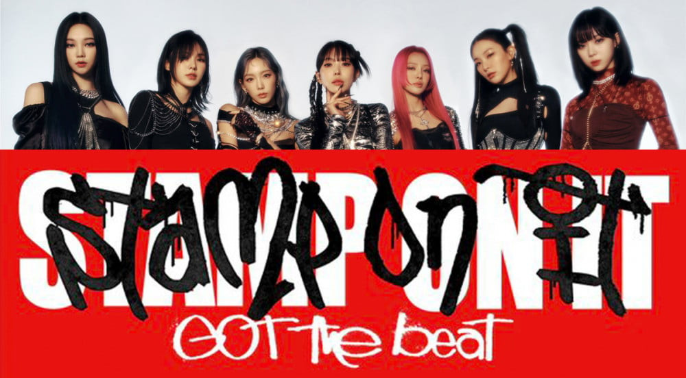 GOT The Beat drops schedule poster for 1st mini album 'Stamp On It