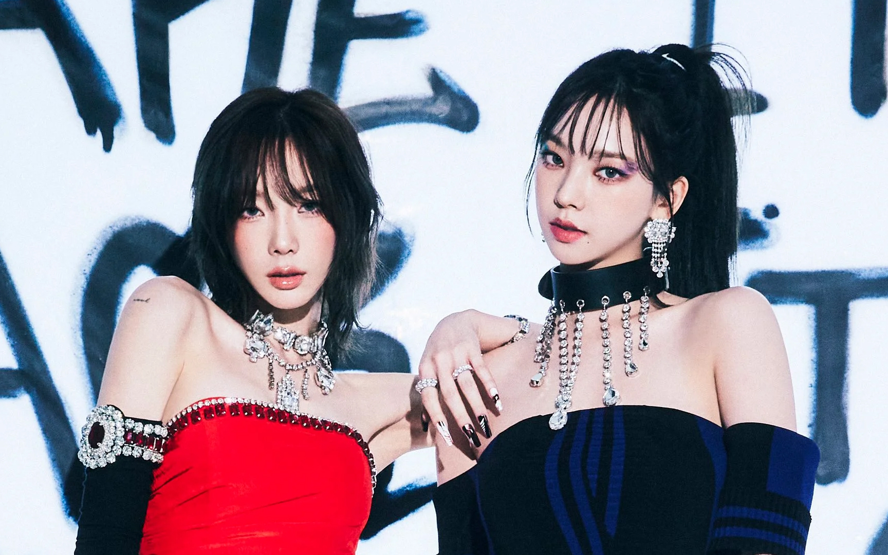 Taeyeon And Karina Showcase Their Alluring Beauty In The New Unit Teasers For Got The Beats 1st 