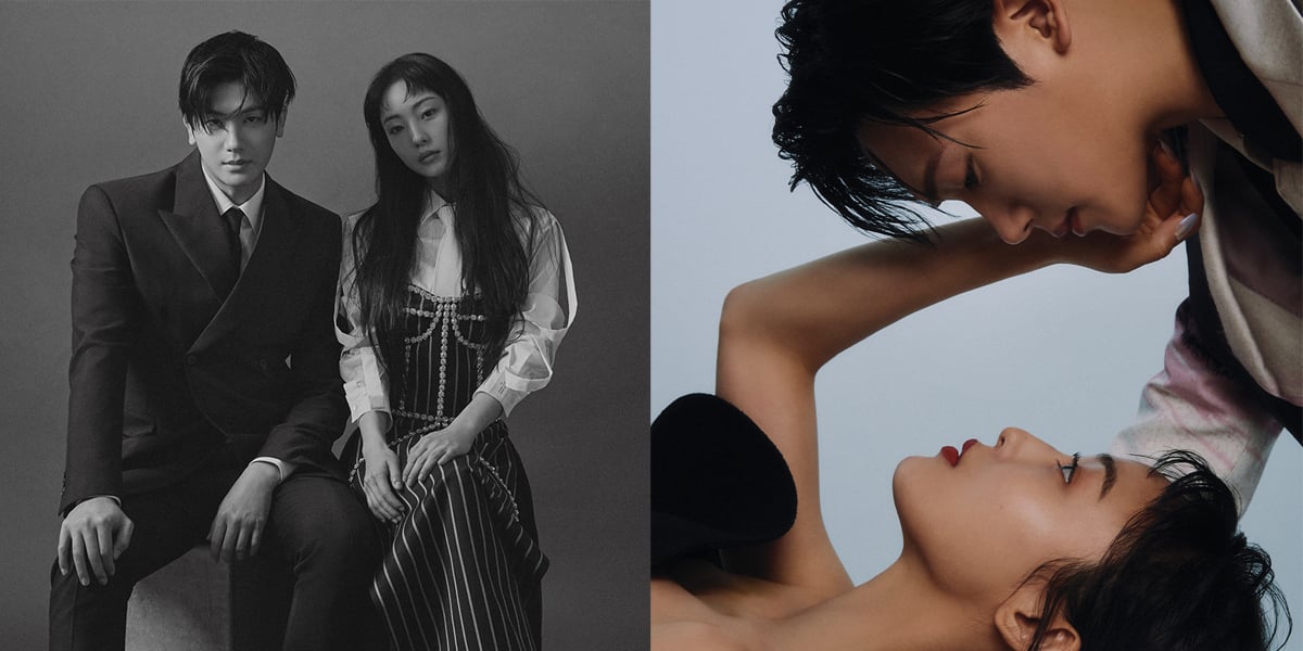 Park Hyungsik Jeon So Nee Display A Tense Couple Chemistry For Elle