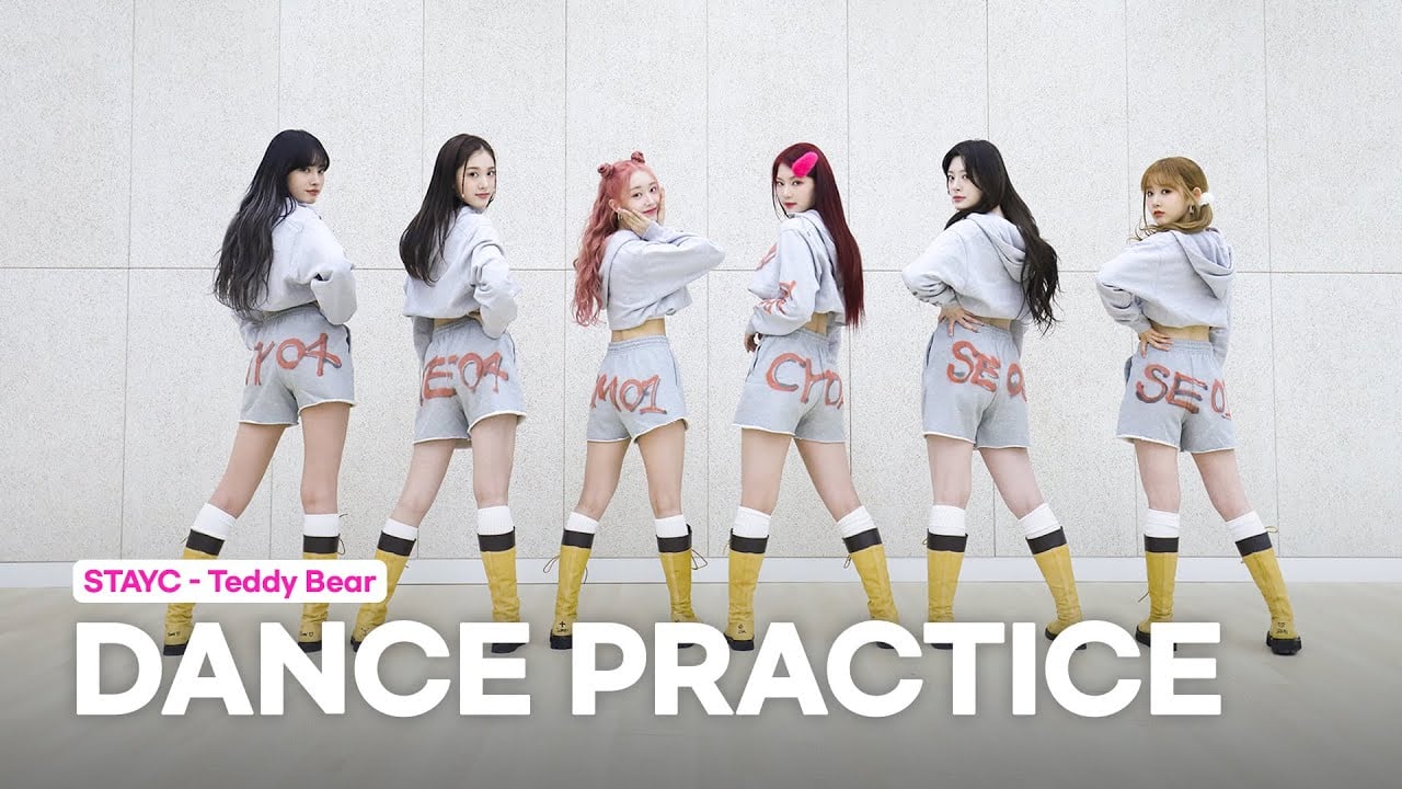 Stayc Drop Teddy Bear Dance Practice Video Allkpop