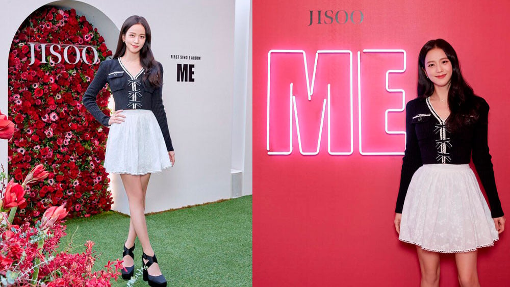 BLACKPINK's JISOO appears like a “Flower Goddess” at fan event