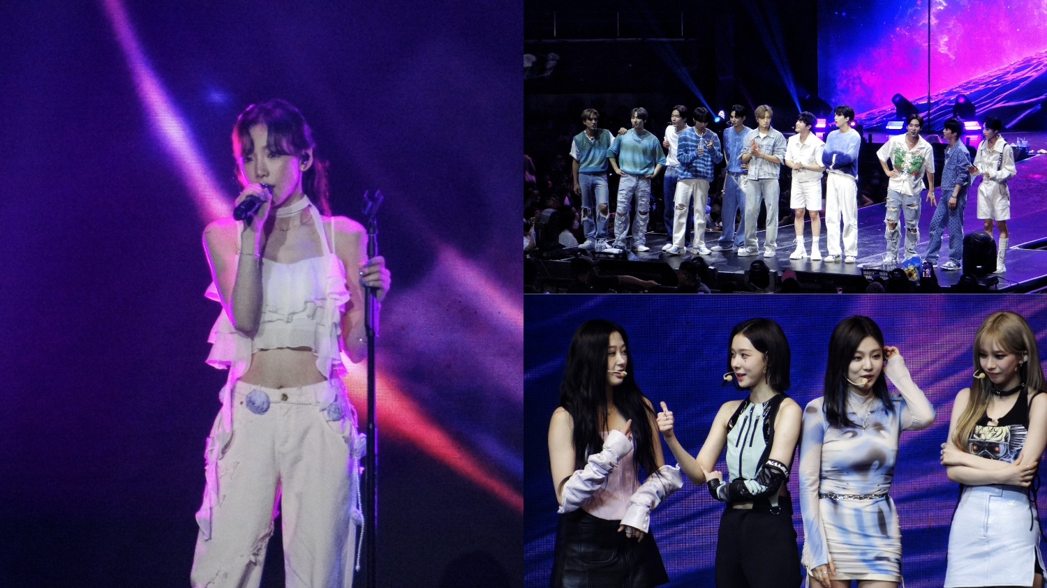 [CONCERT PHOTOS] Taeyeon, aespa, and The Boyz electrify fans at 'K