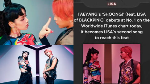 Big Bang, Taeyang, BLACKPINK, Lisa