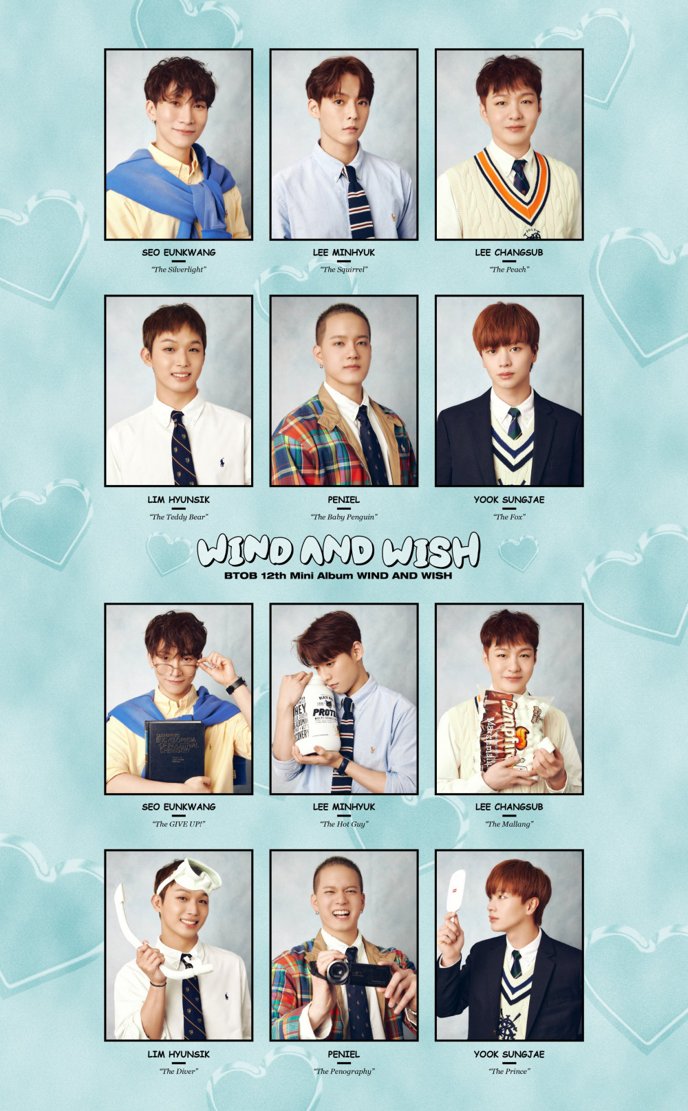 BTOB transform into high school seniors in latest image teaser