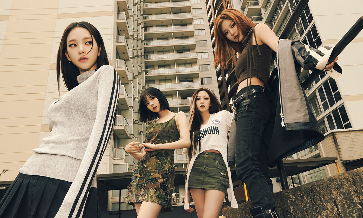 aespa rise up to 1st place in highest K-Pop girl group album first-week