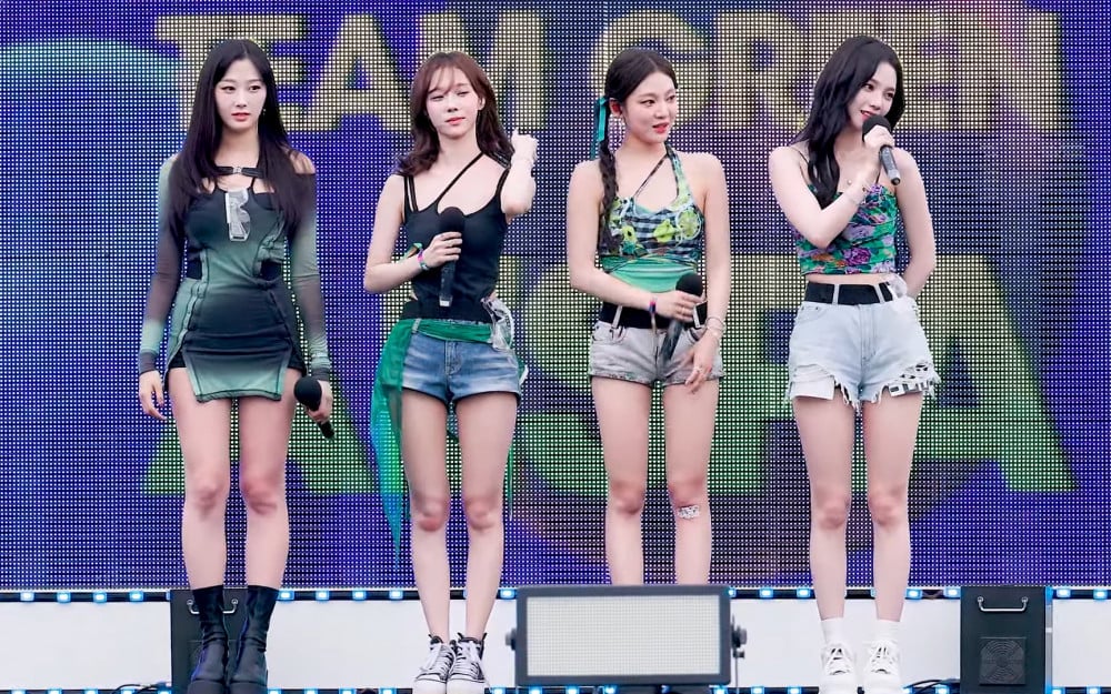 aespa praised for choosing suitable outfits at the Waterbomb Festival