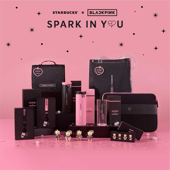 Starbucks x Blackpink Collaboration SS Flip Tumbler 473ml – VEGAMONO