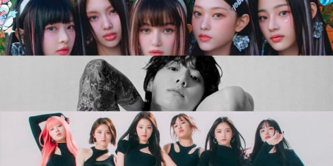 aespa, Jungkook, (G)I-DLE, IVE, LE SSERAFIM, NJZ (NewJeans), Parc Jae Jung